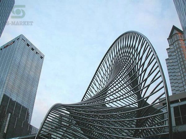304/304L stainless steel bar application in building architecture